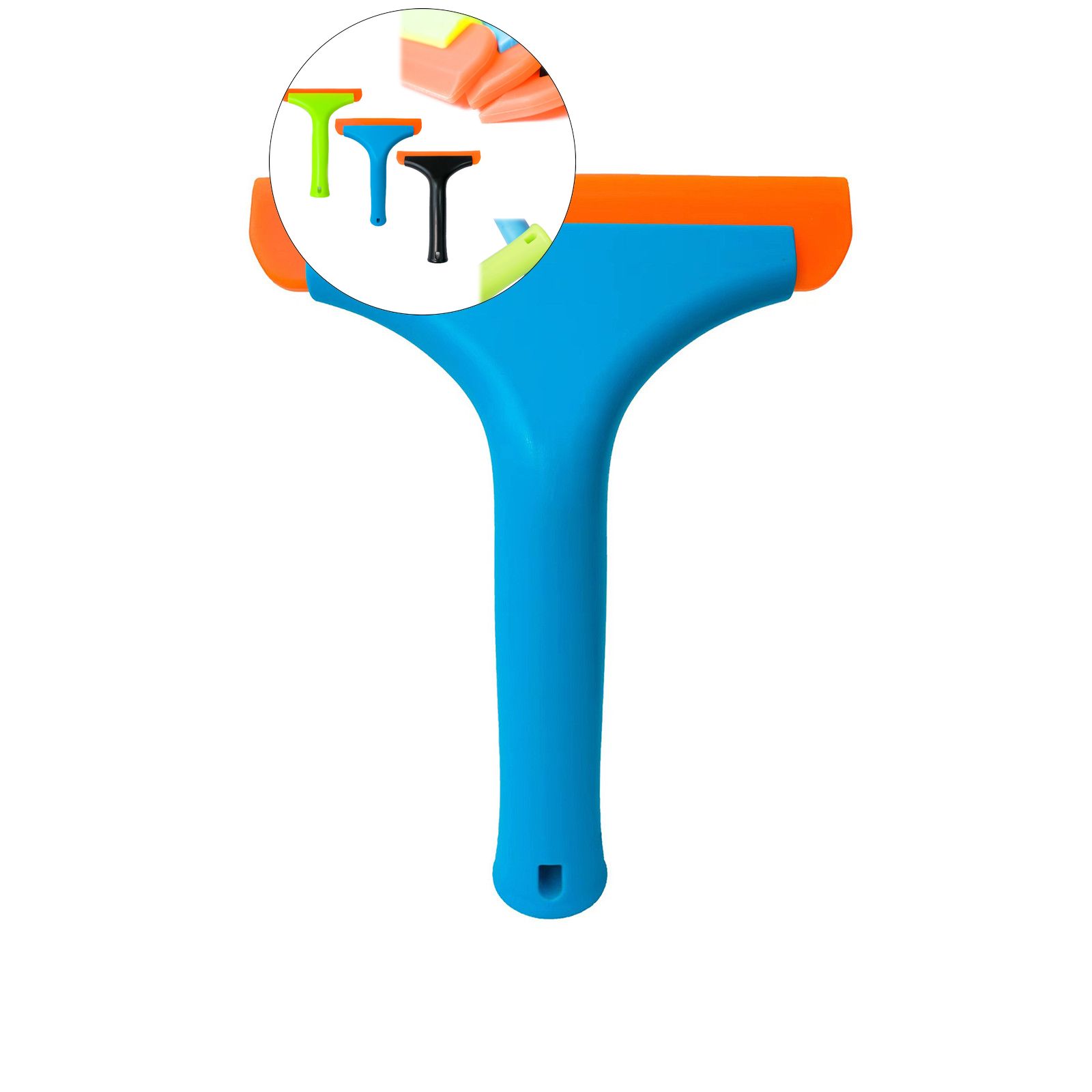 Yoloke Car Window Squeegee Silicone Squeegee, Auto Window Squeegee Small Windshield Squeegee, Tile Squeegee Mirror Squeegee Shower Squeegee for Glass Doors